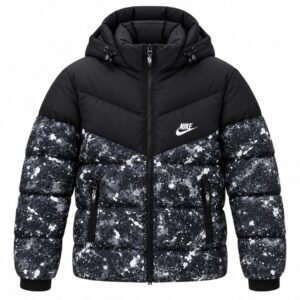 Ανδρικό Μαύρο Puffer Μπουφάν Nike